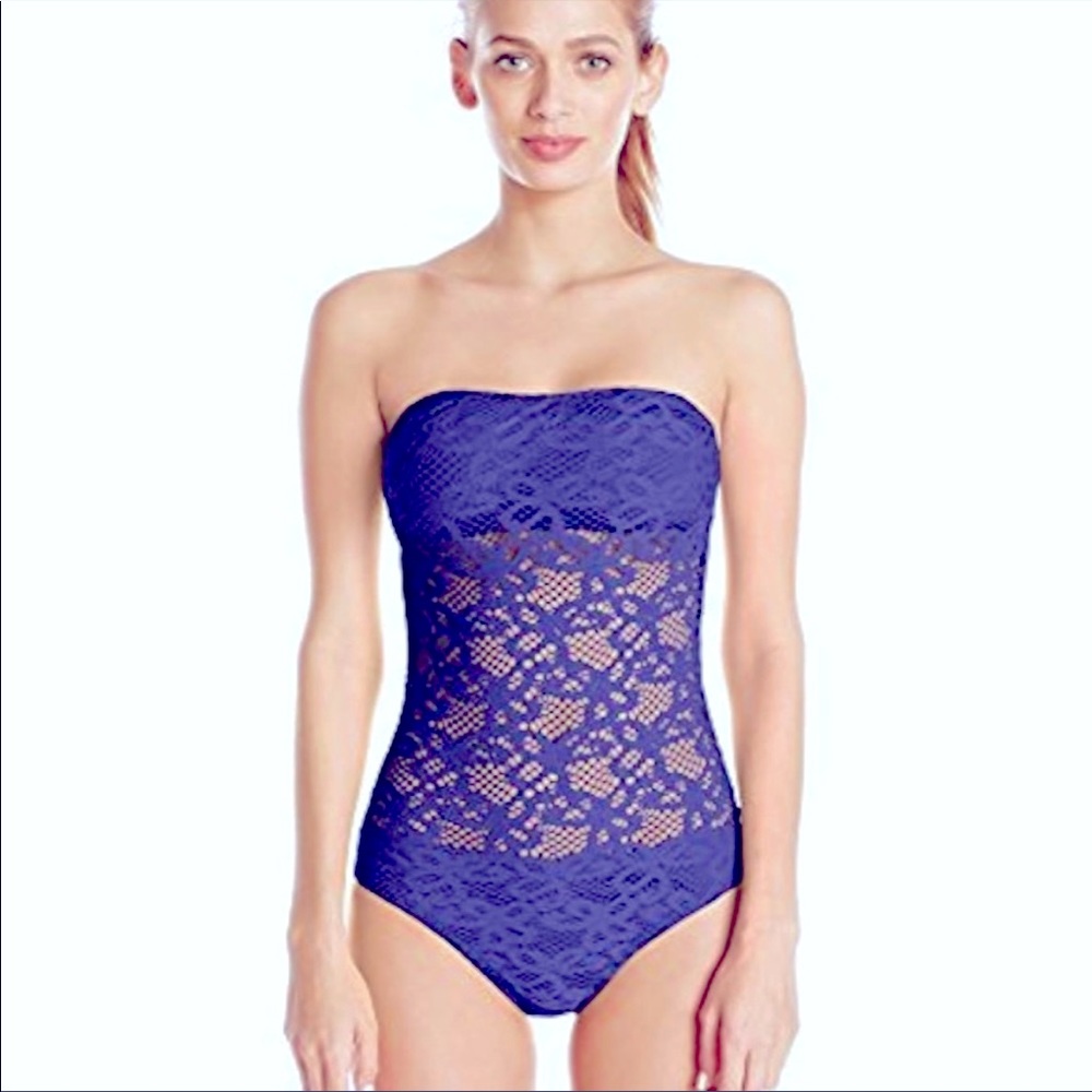 Kenneth Cole Women's One-Piece Swimsuit Size M